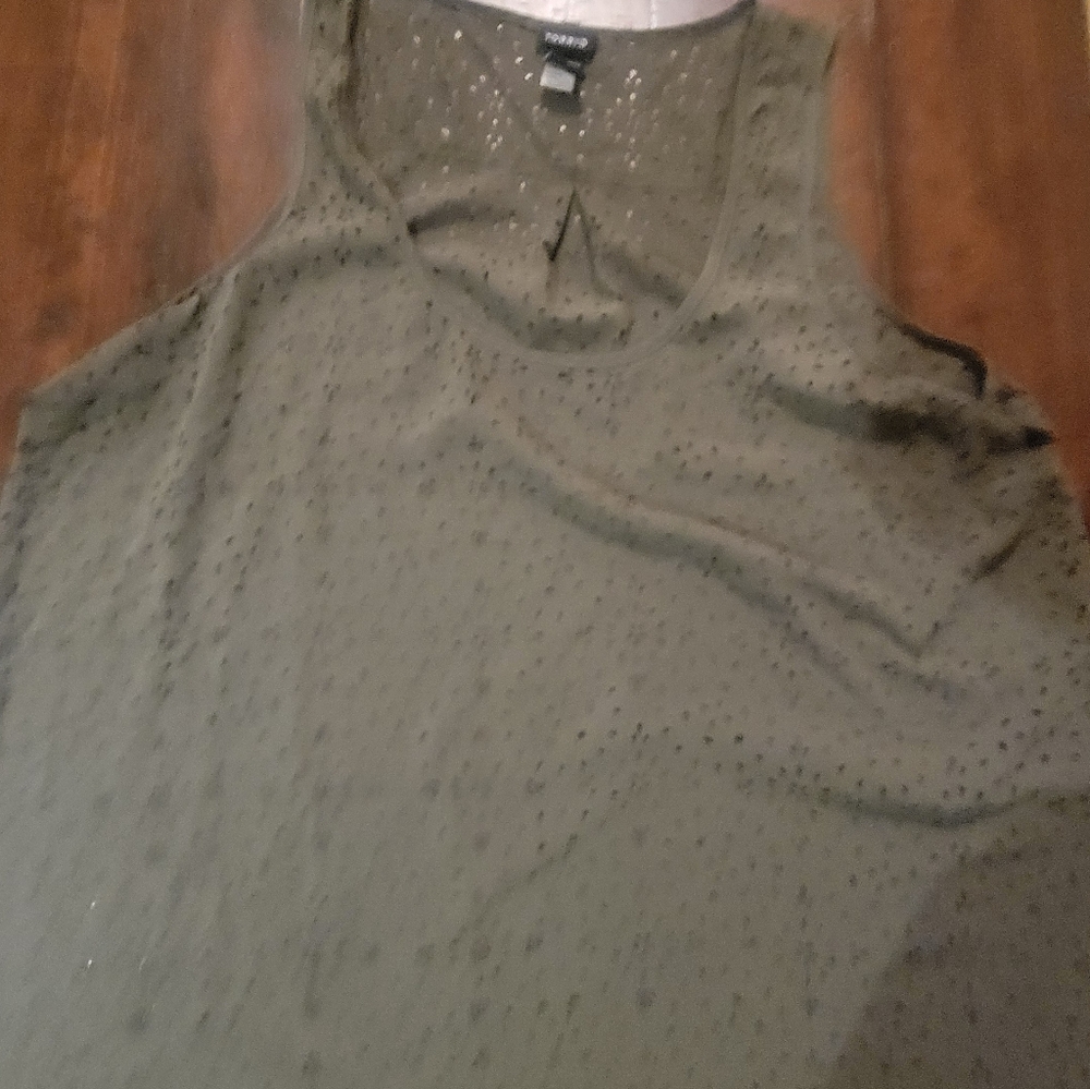 Torrid Tank Green